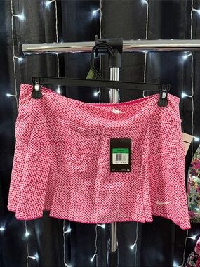 Nike Hot Pink Geometric Circle Skirt